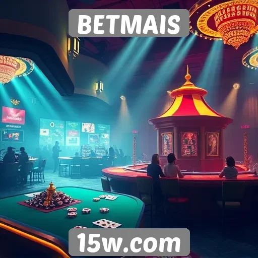 Casinos ao vivo no BETMAIS oferecem experiência interativa
